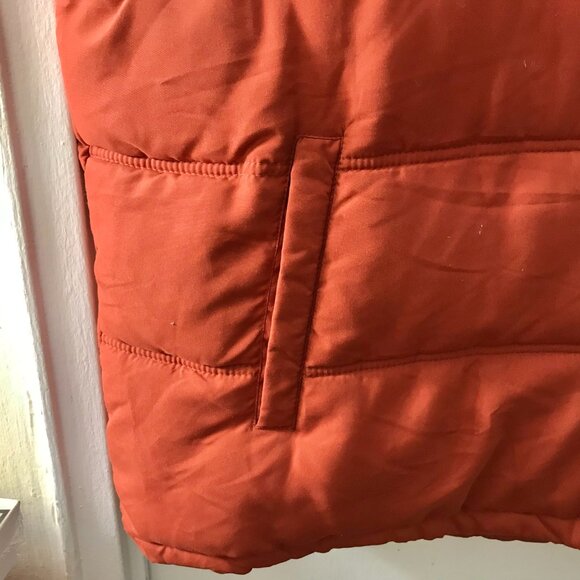 Men's Field and Stream Burnt Orange Bubble Vest - Size 3X - Picture 5 of 7